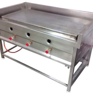 Hot Plate without Under Shelf Gas Operated Size (LXWXH) 24"X24"X34"+6"