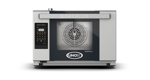 Unox Convection Oven XEFR-03HS-ELDV (3 Trays) 3 kW Stefania Steam Function Tray Size 460 × 330 mm Drop down opening