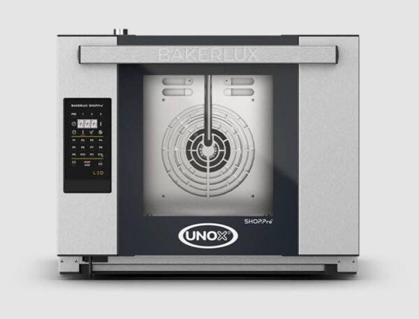 Unox Convection Oven XEFR-04HS-ELDV (4 Trays) 3.5 kW Arianna LED Steam Function Tray Size 460 × 330 mm Drop down opening