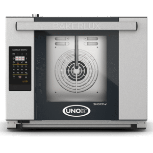 Unox Convection Oven XEFR-04HS-ELDP Integrated Water Pump (4 Trays) 3.5 kW Arianna LED Steam Function Tray Size 460 × 330 mm Drop down opening