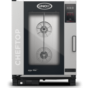 UNOX Electric Combi Oven, Model XEVC-1011-E1RM, 10 Trays, Size (LXWXH) 30″X32″X41″, Opening Type Hinge on the left side