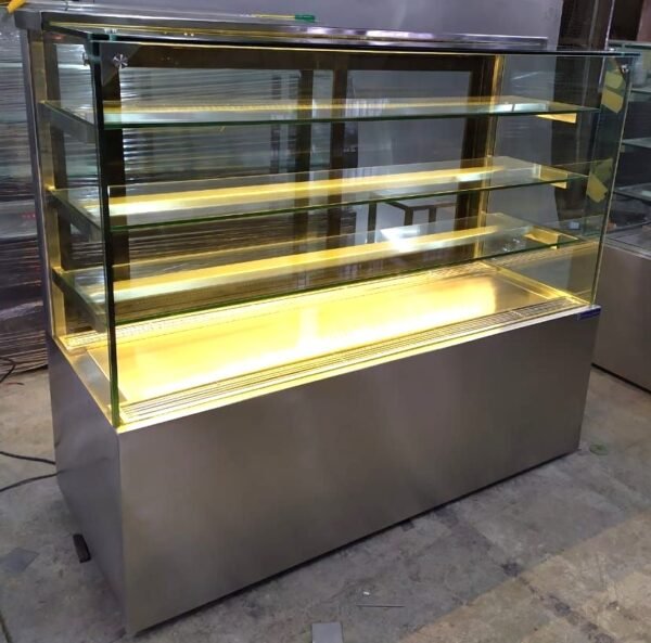 Cold Display Counter with SS Below Size (LXWXH) 60"X24"X50" Base + 3 Shelf